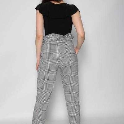 Check Paperbag Trousers Profile Picture