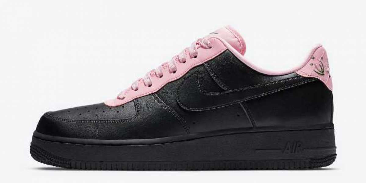 Latest Nike Air Force 1 Low Black Pink Coming On the Way