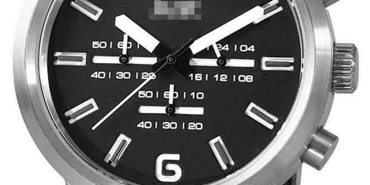 Customize Trendy Black Watch Dial