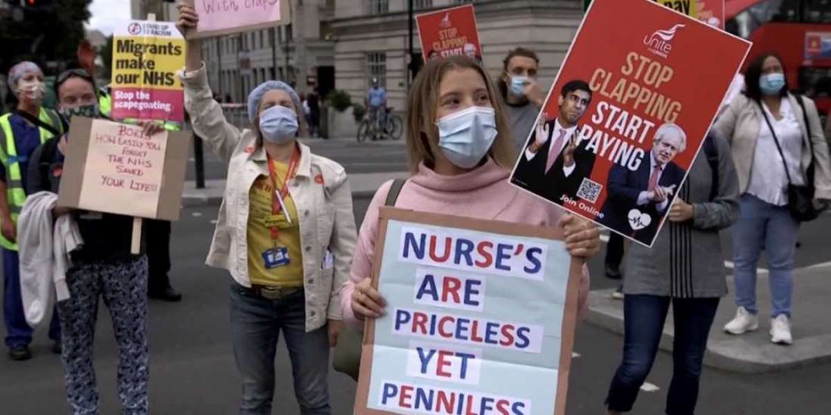 NHS Workers Demands Pay Rise 15 Percent