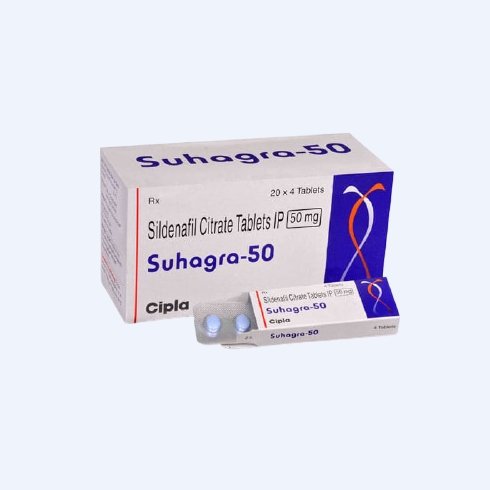 Suhagra 50 Mg Tablets | Buy Sildenafil Suhagra 50 Online at Best Price | Cute Pharma