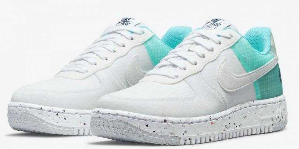 New Air Force 1 Low Crater Releasing With Aqua Tones