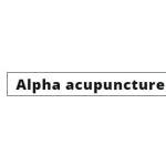 Alpha acupuncture