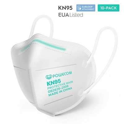 Buy  10-Pack KN95 (Appendix A Listed), Protective Face Mask, Disposable Particulate Respirato. Profile Picture