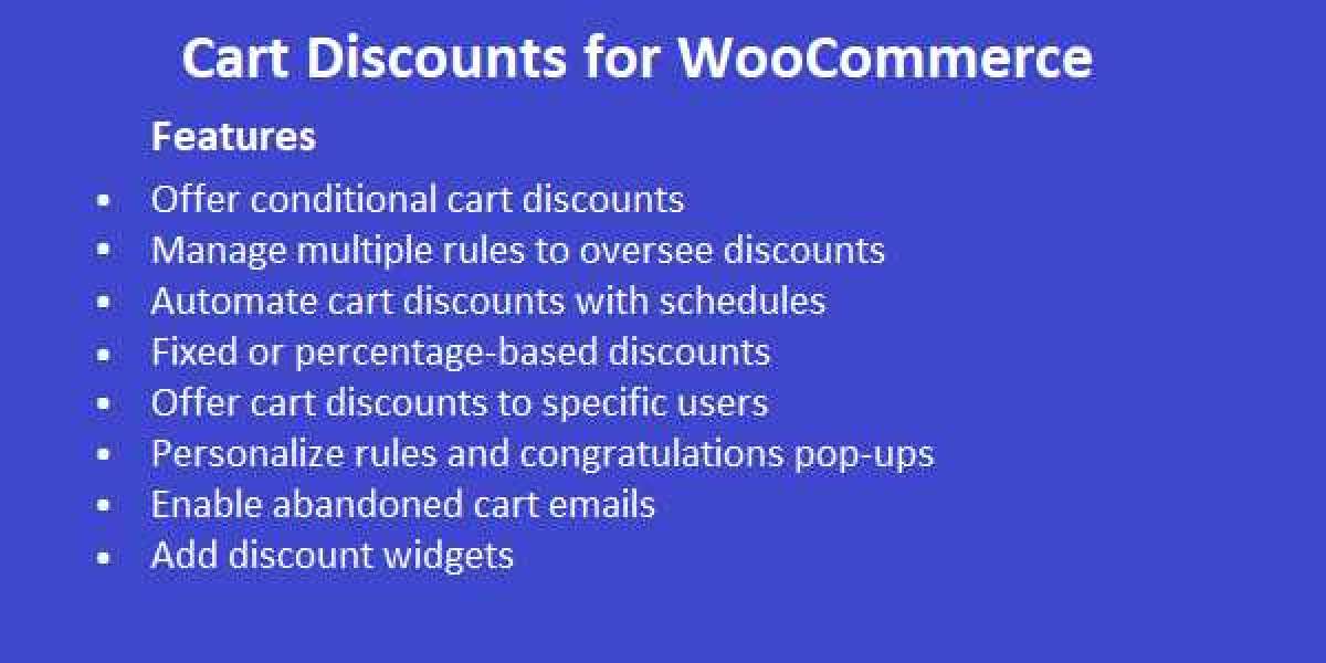 WooCommerce cart discounts