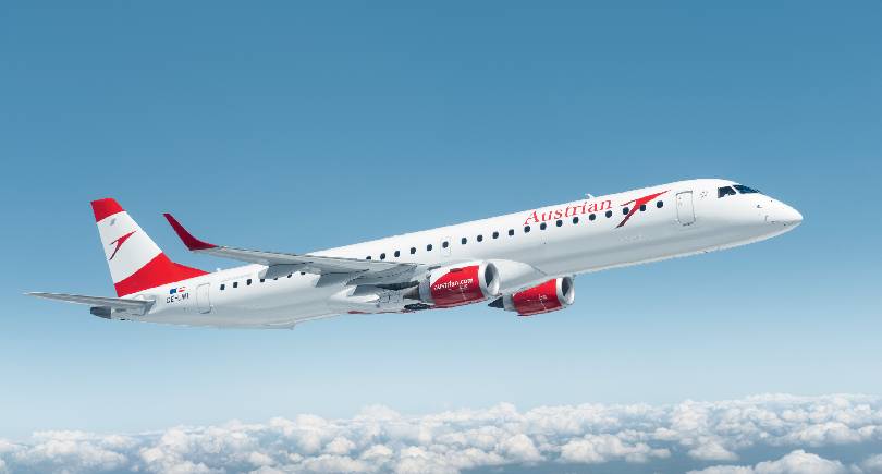 Spairliners wins Austrian Airlines E-Jet component support contract