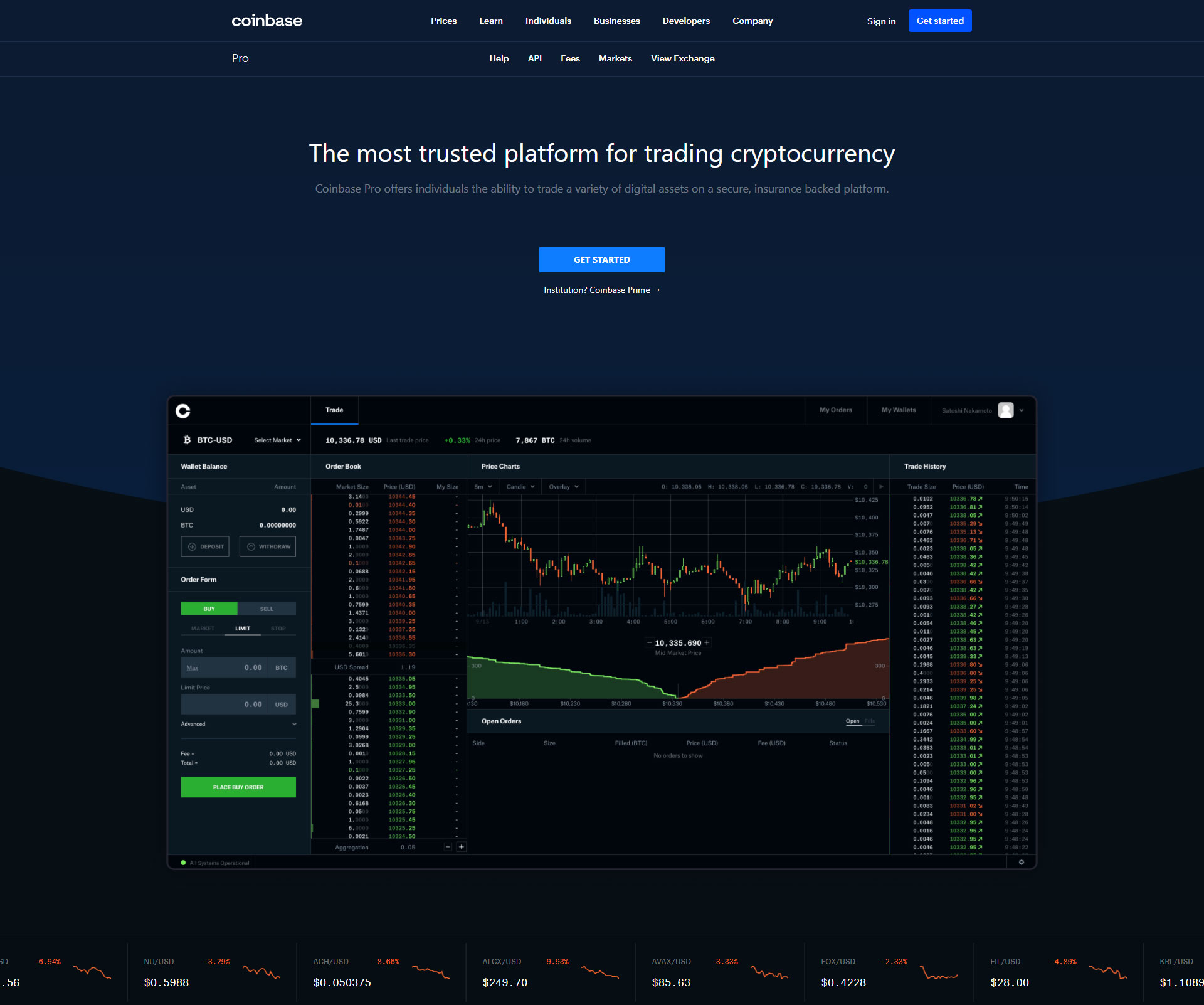 Cóinbase Pro Login – Sign In – Exchange Digital Asset