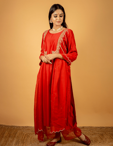 Must Have Chanderi Kurta Sets That Will Never Fail To Amaze - WriteUpCafe.com