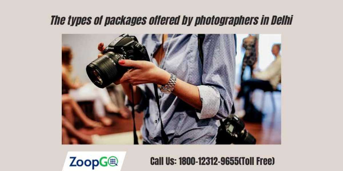 The types of packages offered by photographers in Delhi