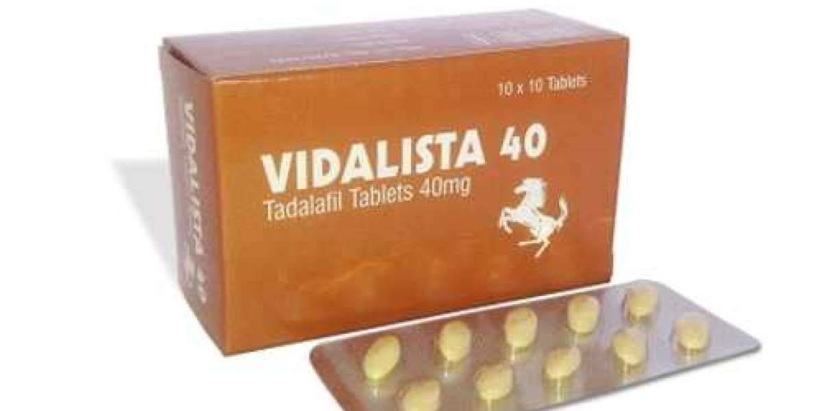 Vidalista 40 - Get a better treatment for ED