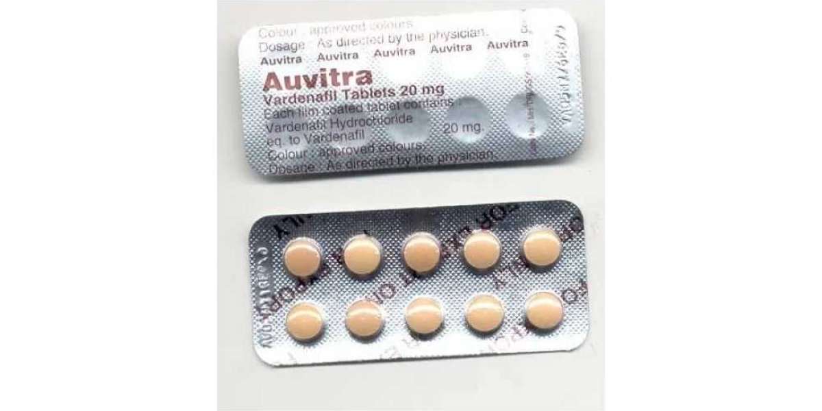 Buy Auvitra 20mg tablets | Vardenafil 20mg