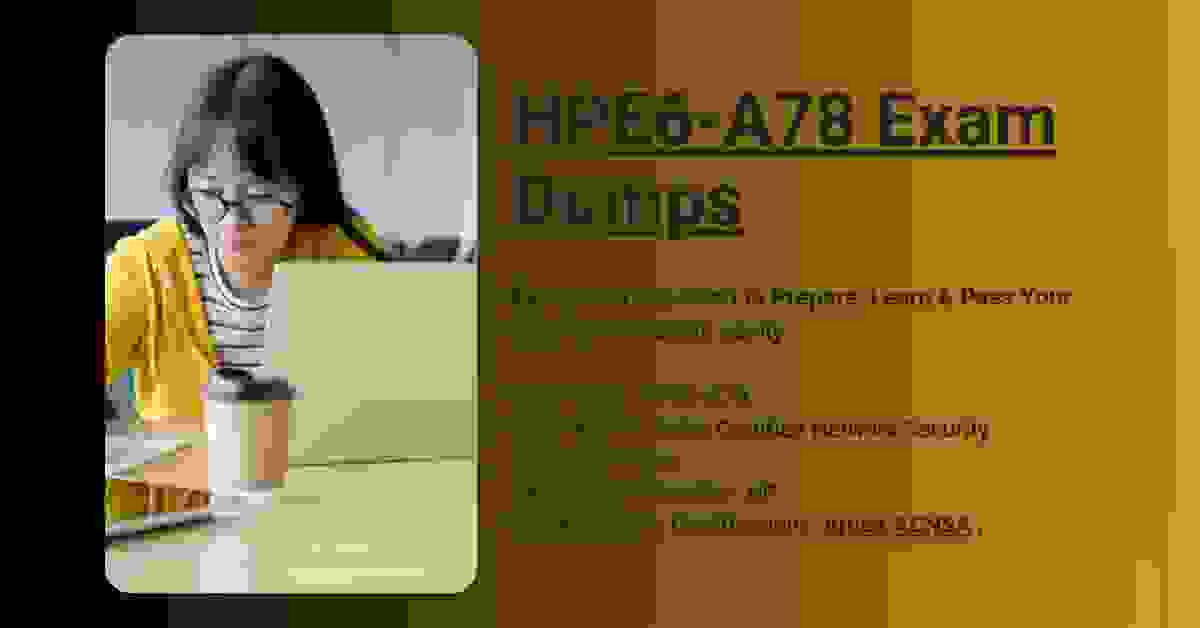 HPE6A78Exam Dumps Profile Picture